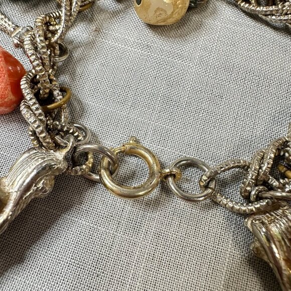 Vintage RARE 60s Boho Paris Charm Bracelet - Picture 6 of 13